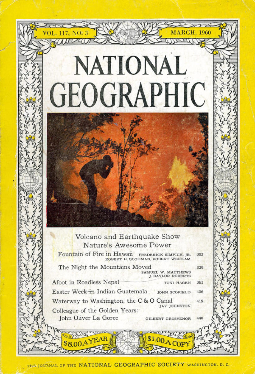 National Geographic March 1960 at Wolfgang's