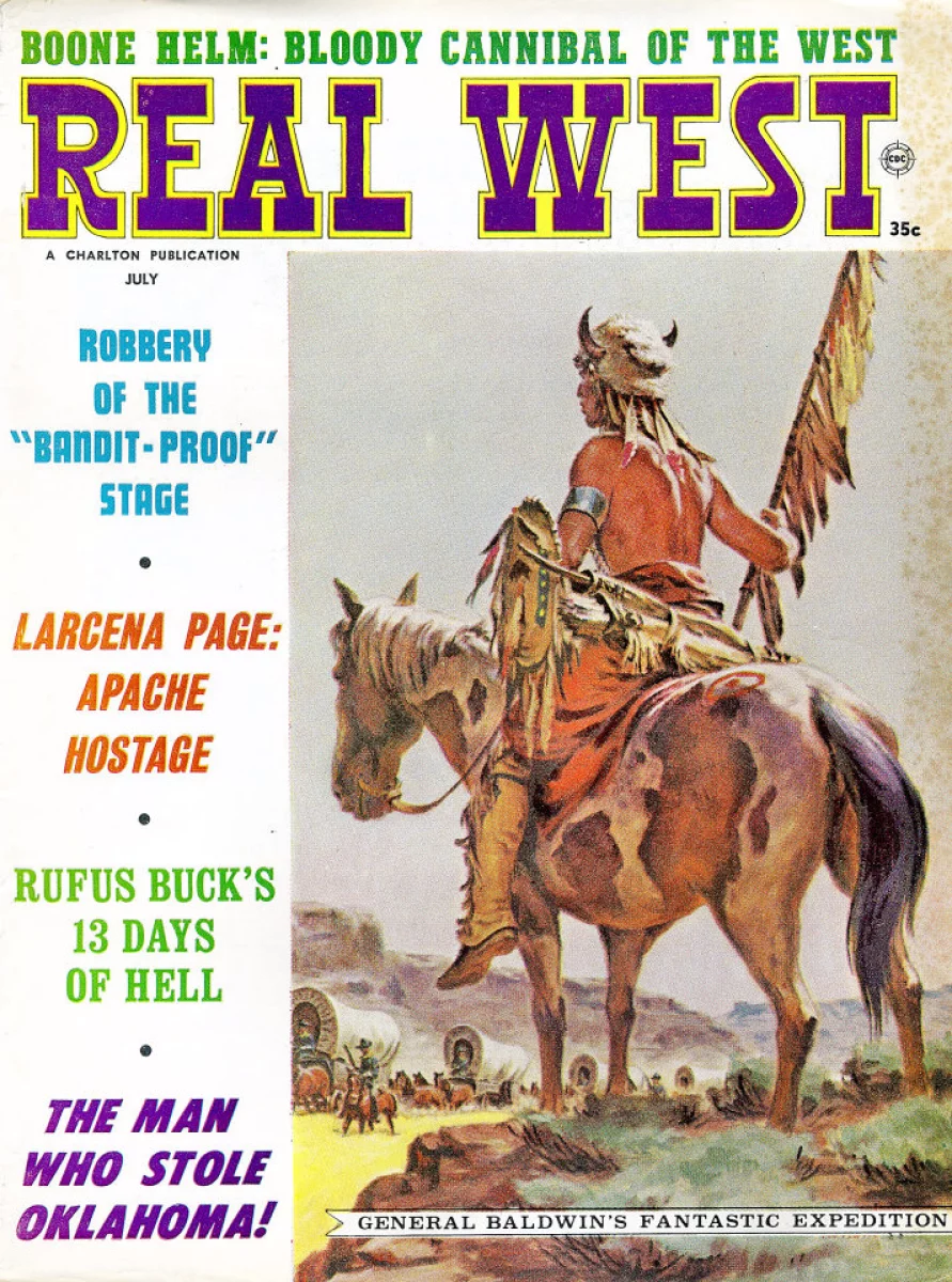 Vintage the West Magazine February 1965 Cowboys 