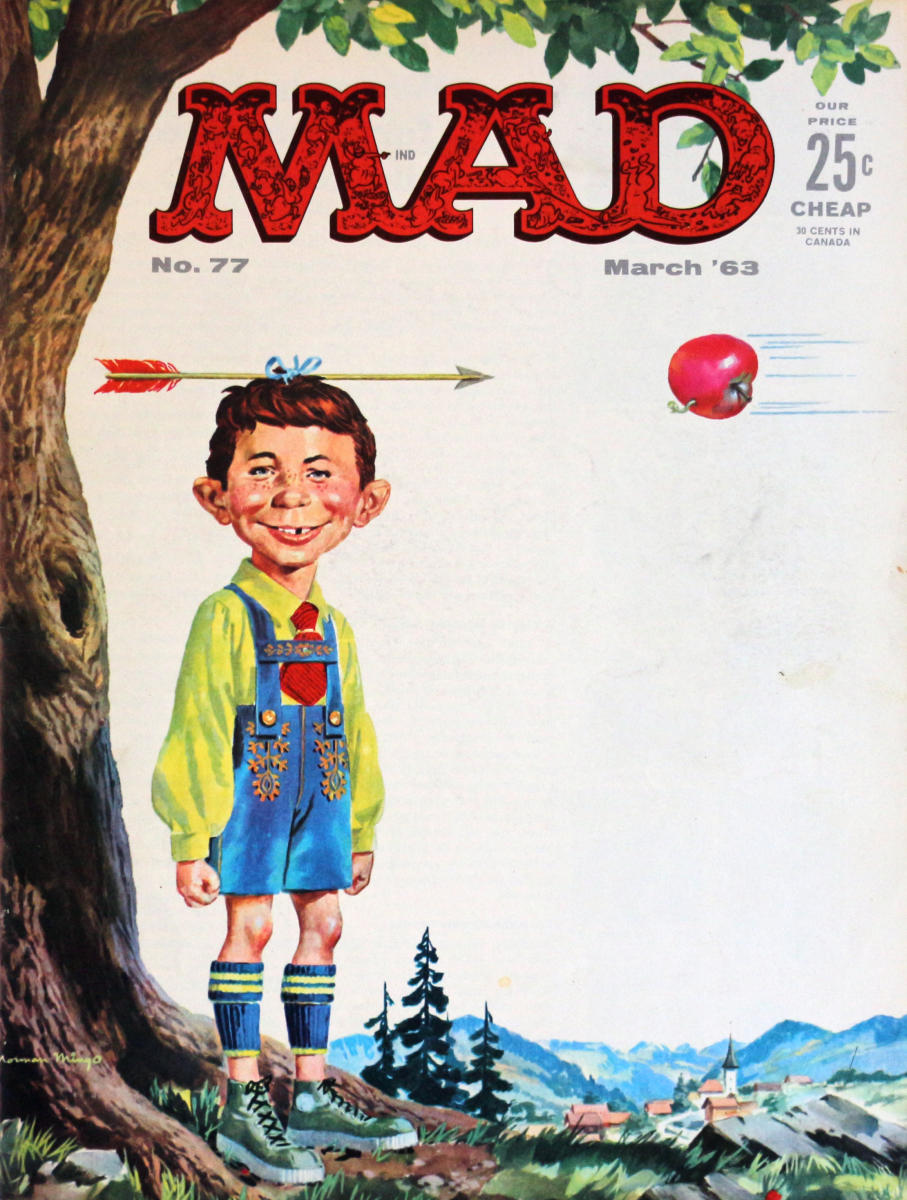 Vintage MAD Magazine Alfred E. Neuman Stamp Out Cover #78