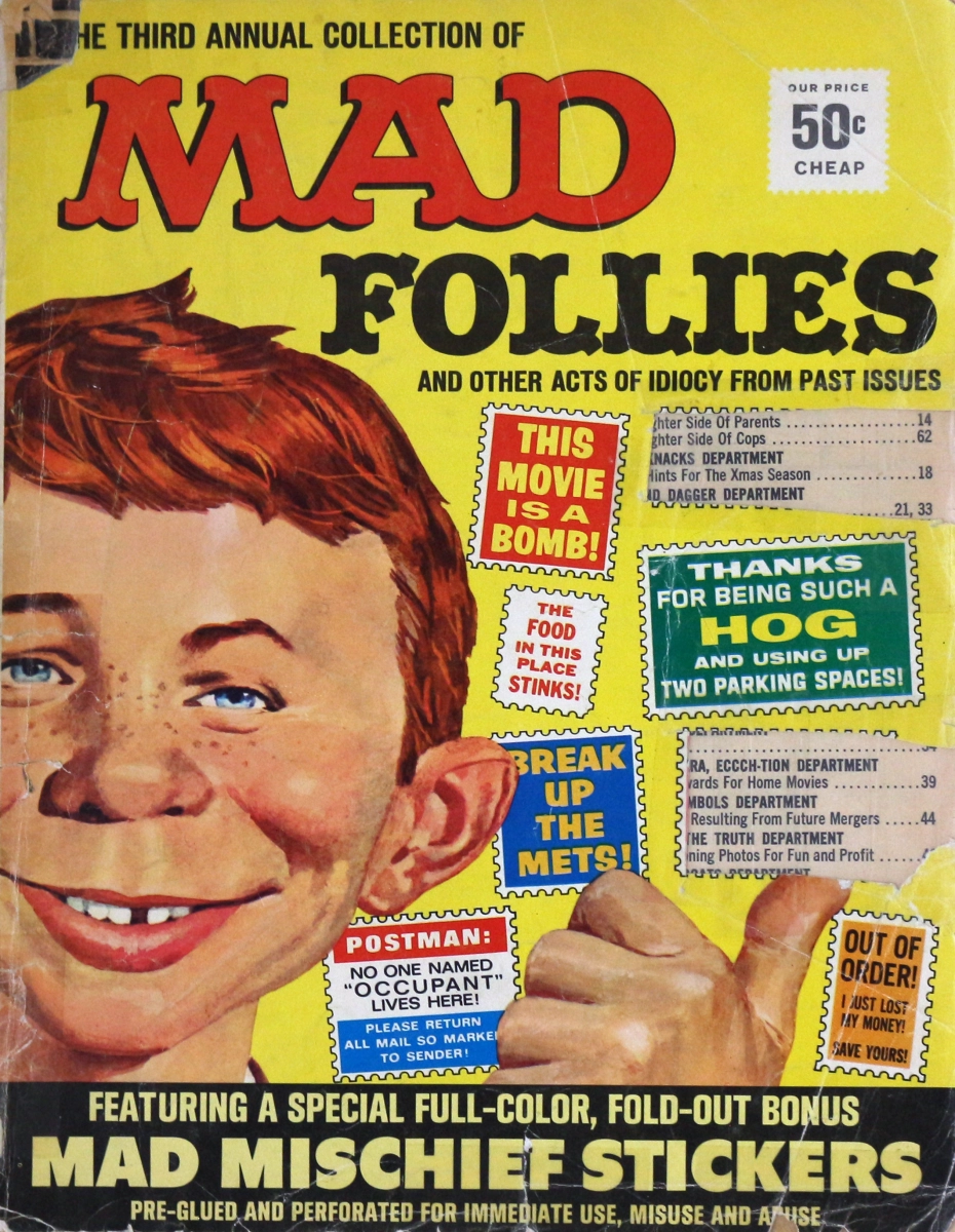 The Third Annual Collection of MAD Follies | 1965 at Wolfgang's