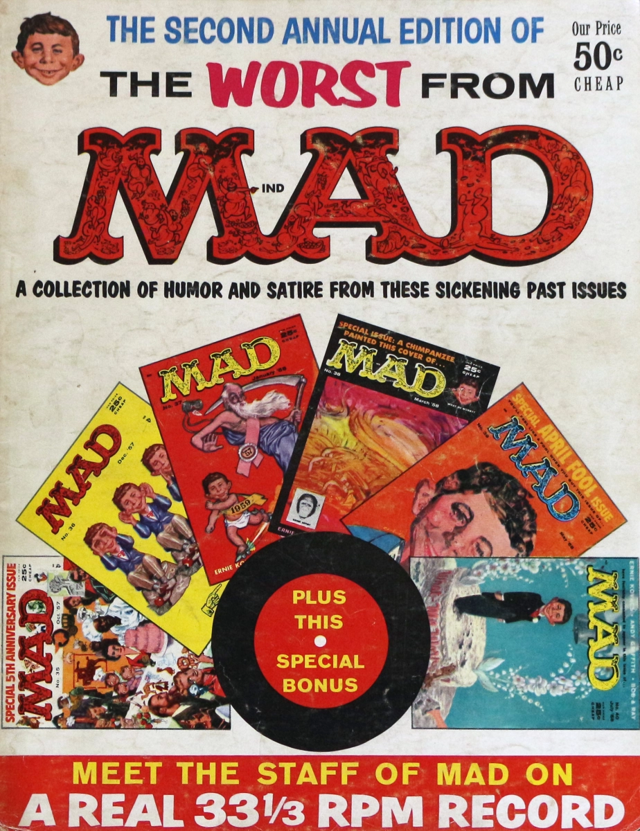 Vintage Mad Magazine12th Annual EditionTHE WORST from MAD