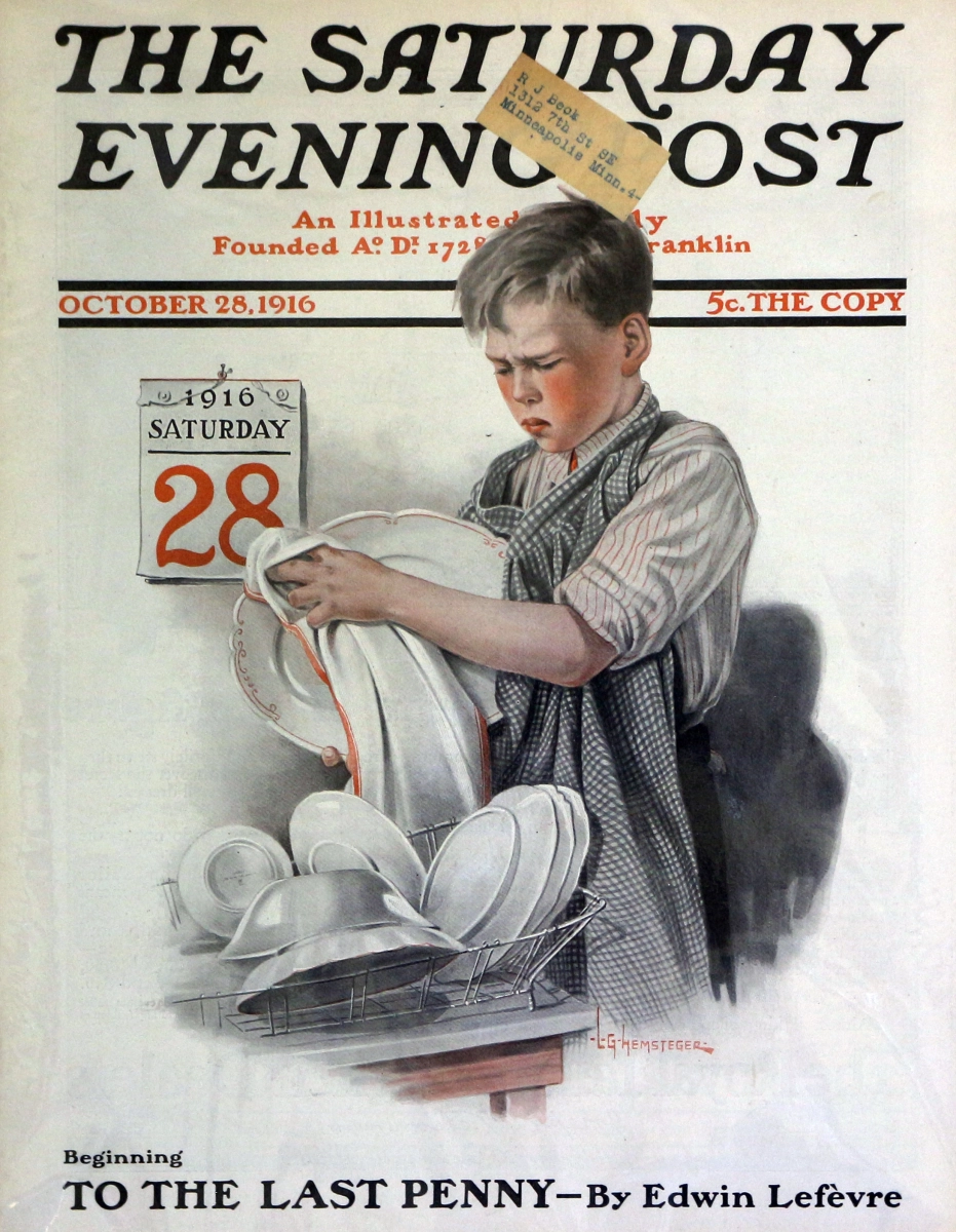 The Saturday Evening Post | October 28, 1916 At Wolfgang's