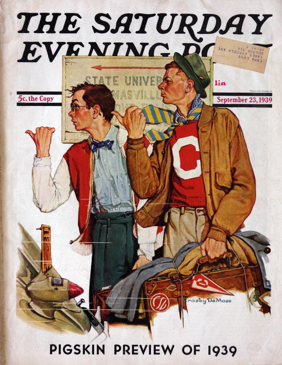 The Saturday Evening Post September 23 1939 At Wolfgangs