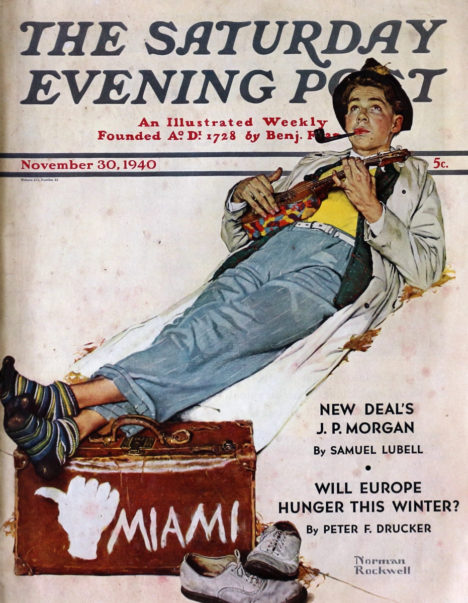 The Saturday Evening Post November 30 1940 At Wolfgangs 7832