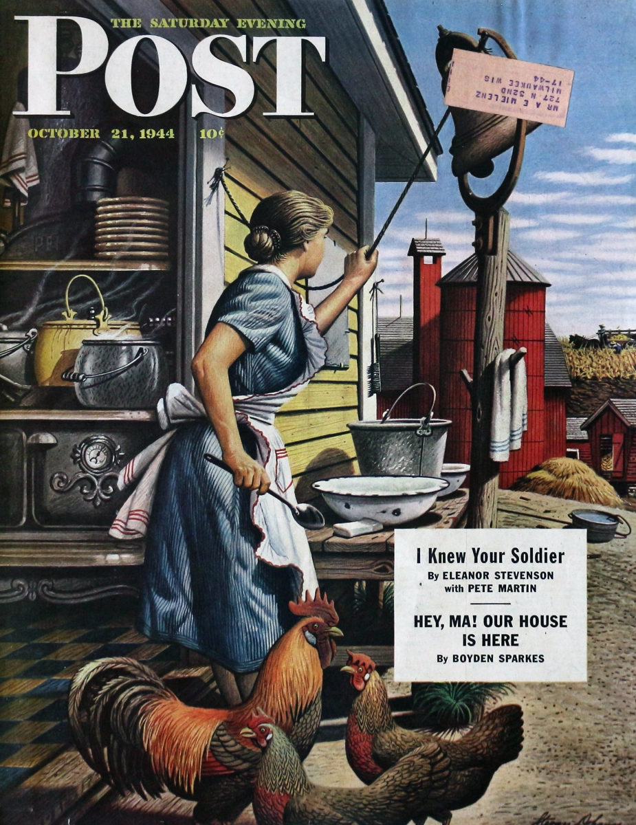 The Saturday Evening Post | October 21, 1944 At Wolfgang's