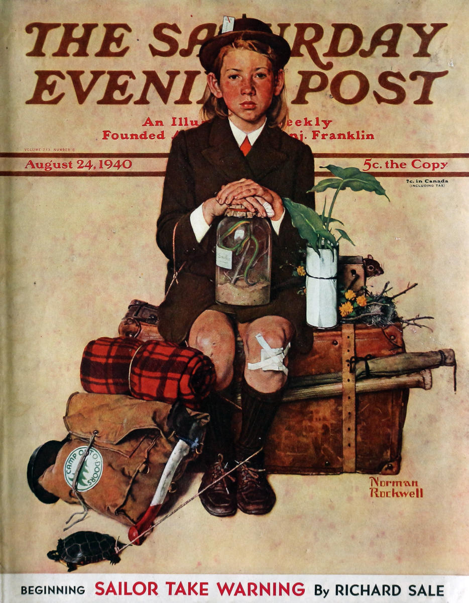 The Saturday Evening Post August 24 1940 At Wolfgangs