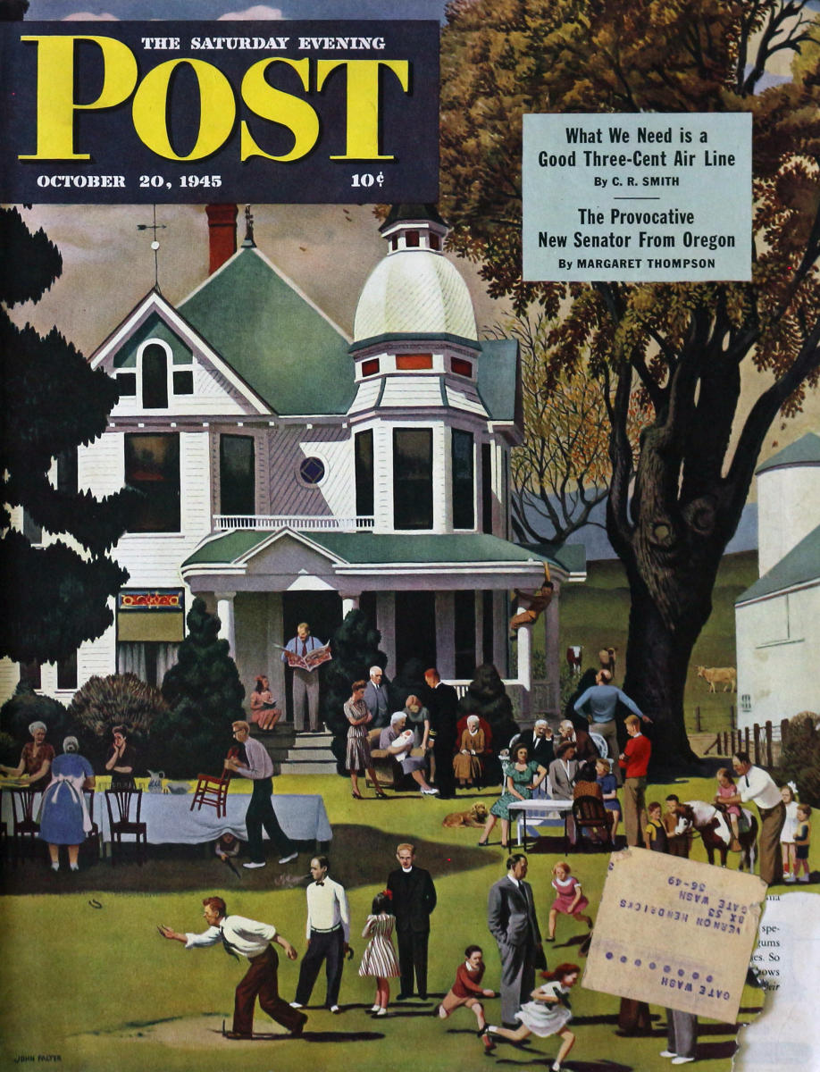 The Saturday Evening Post | October 20, 1945 at Wolfgang's