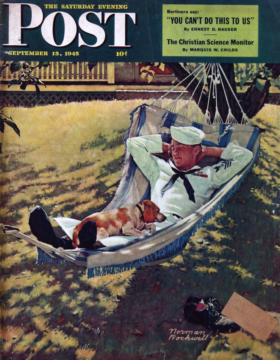 The Saturday Evening Post | September 15, 1945 at Wolfgang's