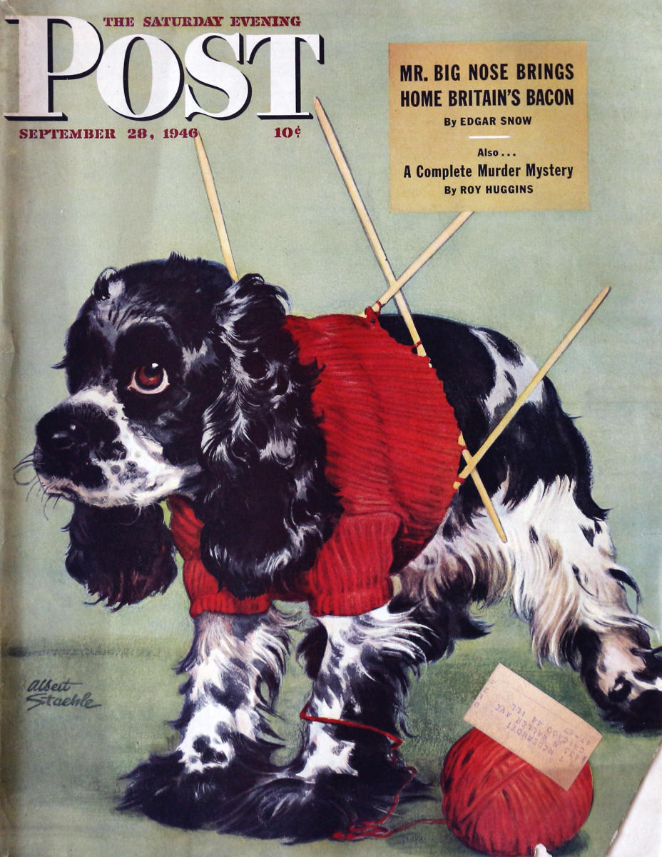 The Saturday Evening Post September 28, 1946 at Wolfgang's