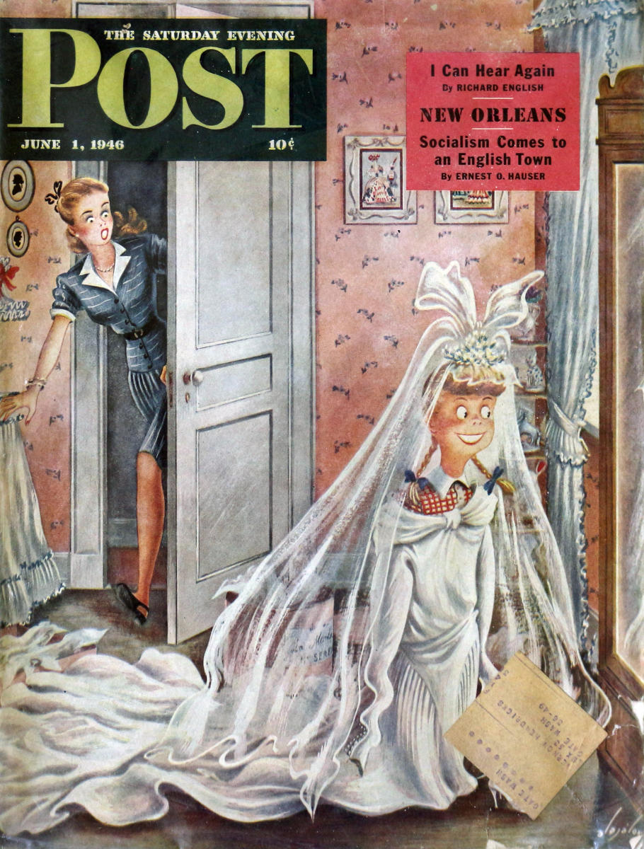 The Saturday Evening Post June 1946 At Wolfgangs 1590