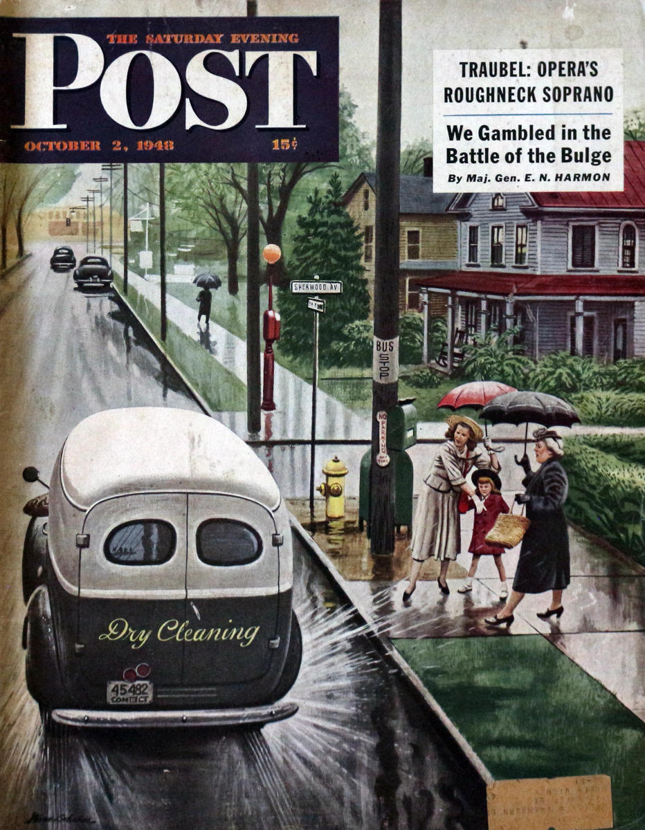 The Saturday Evening Post | October 2, 1948 At Wolfgang's