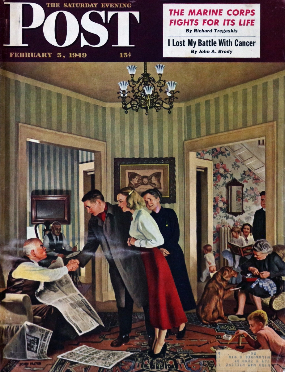 The Saturday Evening Post February 5 1949 At Wolfgangs 7871