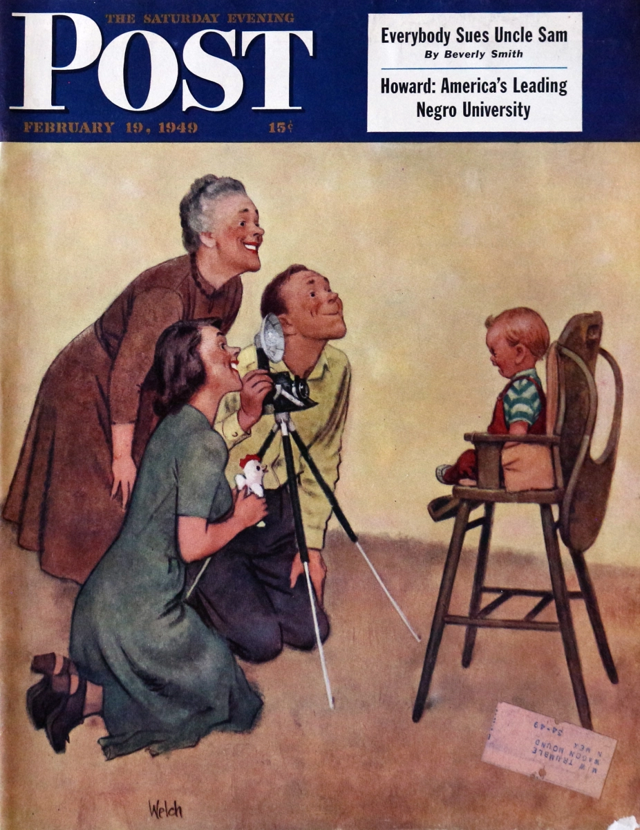 The Saturday Evening Post | February 19, 1949 At Wolfgang's