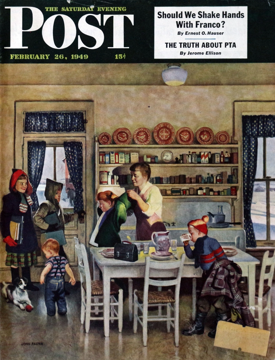 The Saturday Evening Post | February 26, 1949 At Wolfgang's