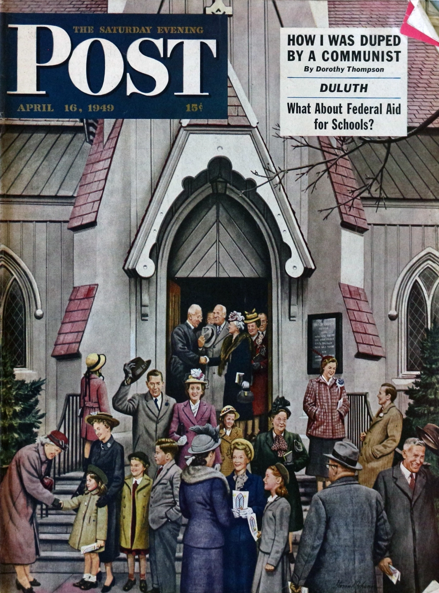 The Saturday Evening Post | April 16, 1949 At Wolfgang's