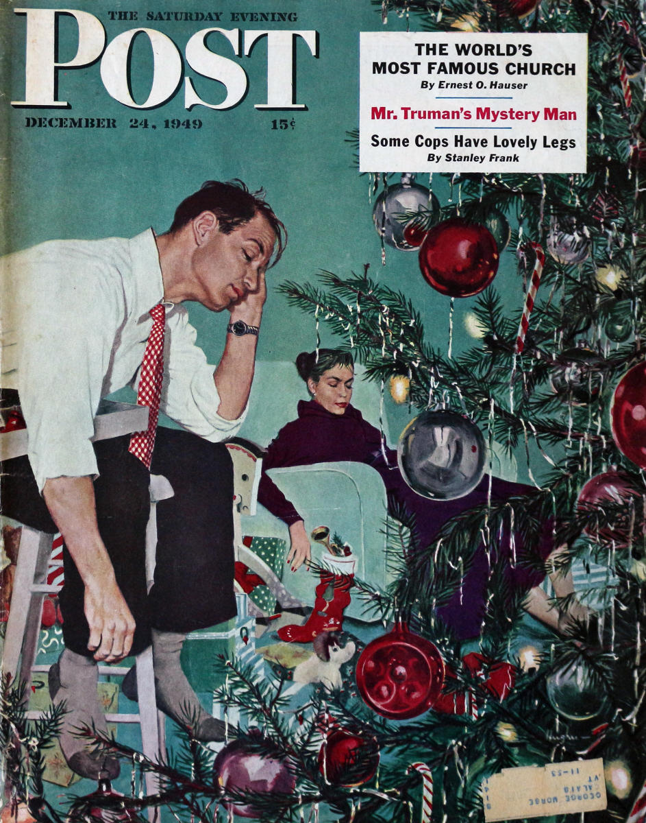 The Saturday Evening Post December 24 1949 At Wolfgangs 7745