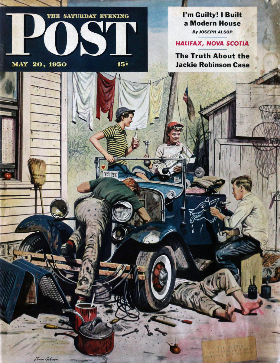 【希少】THE SATURDAY EVENING POST Saturday Evening Post - Original Cover - September 24, 1955