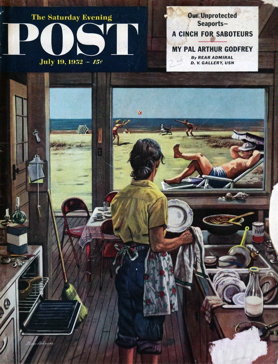 The Saturday Evening Post July 19 1952 At Wolfgangs 4227