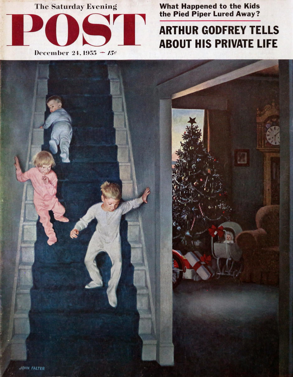 The Saturday Evening Post | December 24, 1955 At Wolfgang's