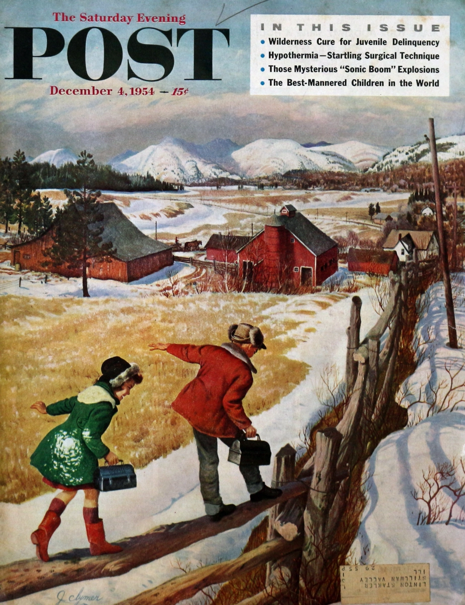 The Saturday Evening Post December 4 1954 At Wolfgangs 6312