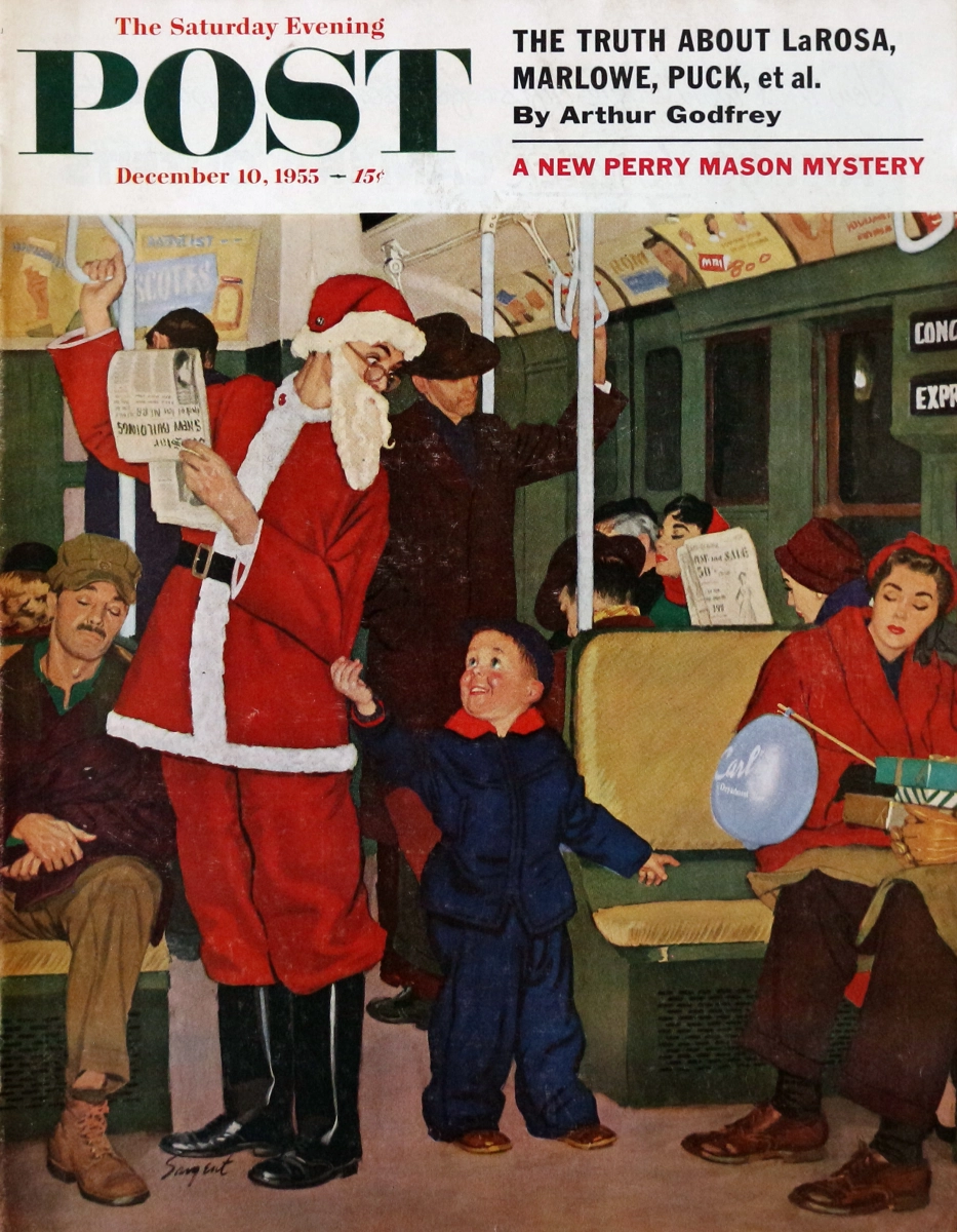 The Saturday Evening Post | December 10, 1955 At Wolfgang's