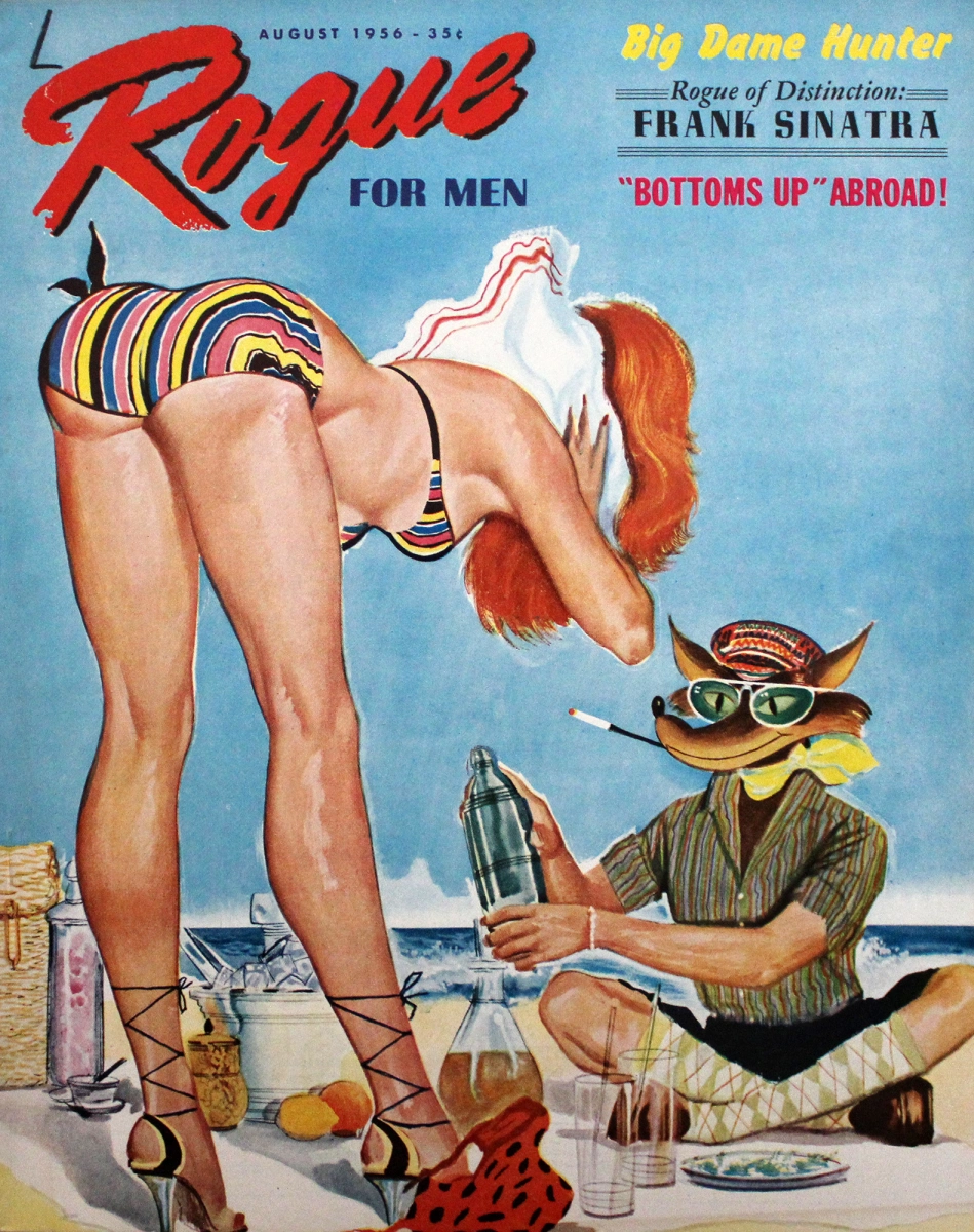 Ace / Rogue / Swank (8 vintage bound adult magazines, 1959-61) by Various -  1959-61 - from Well-Stacked Books (SKU: 125672)