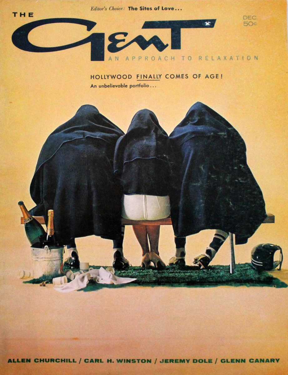 Gent (5 vintage adult magazines, 1961-66)