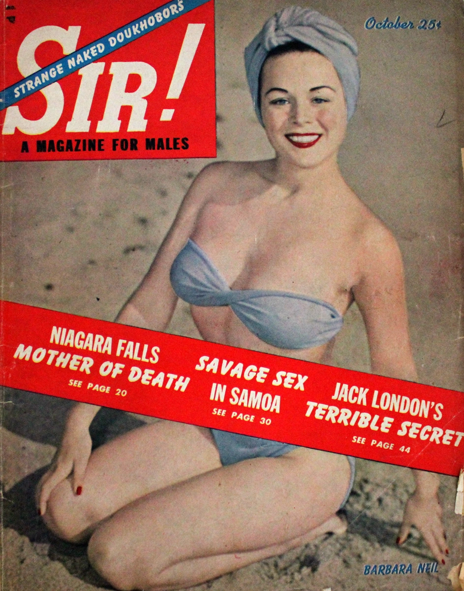 1950s Porn Magazines - Sir! | October 1950 at Wolfgang's