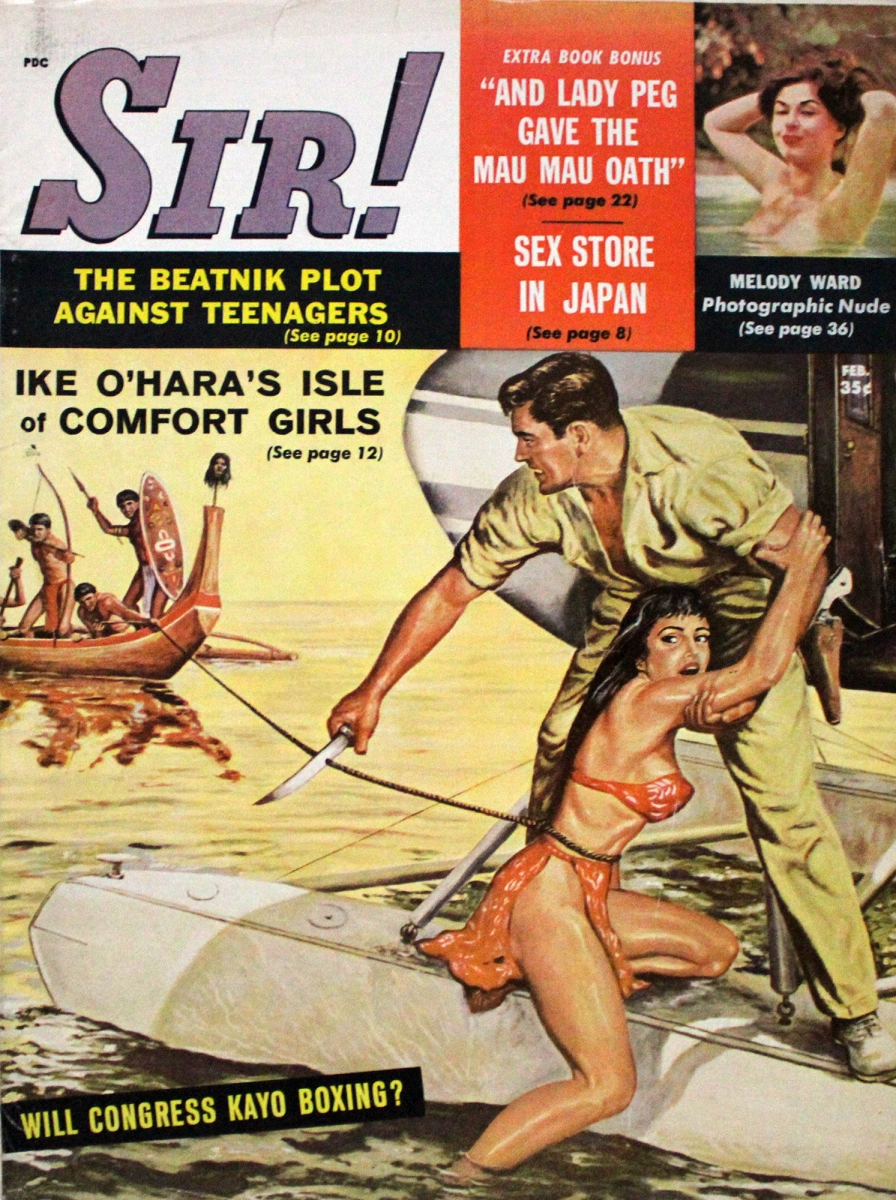 1960s Vintage Japanese Porn Magazines - Sir! | February 1960 at Wolfgang's