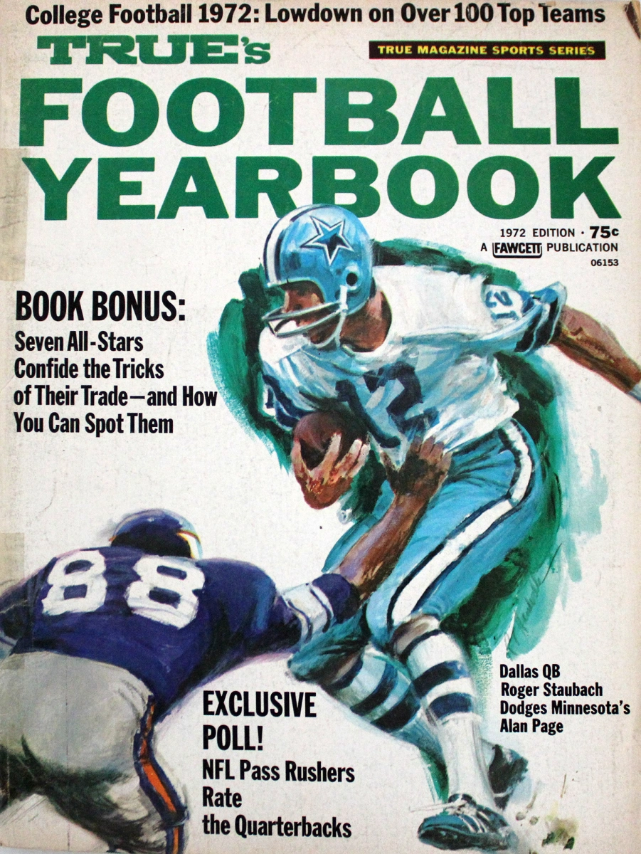 1954 Vintage Pro Football Yearbook Cover Digital 