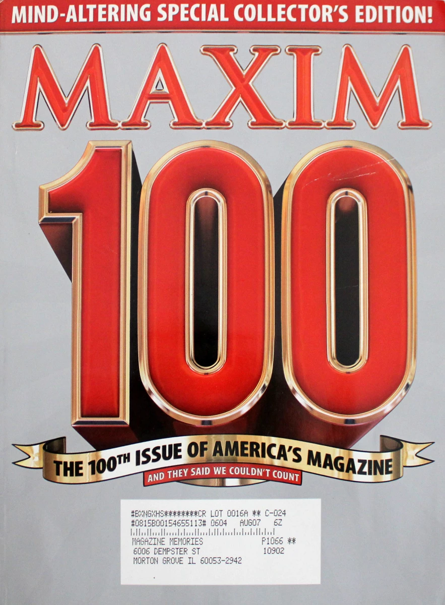 Maxim # 102, June 2006, Mens Adult Magazines Maxim Magazines sexy