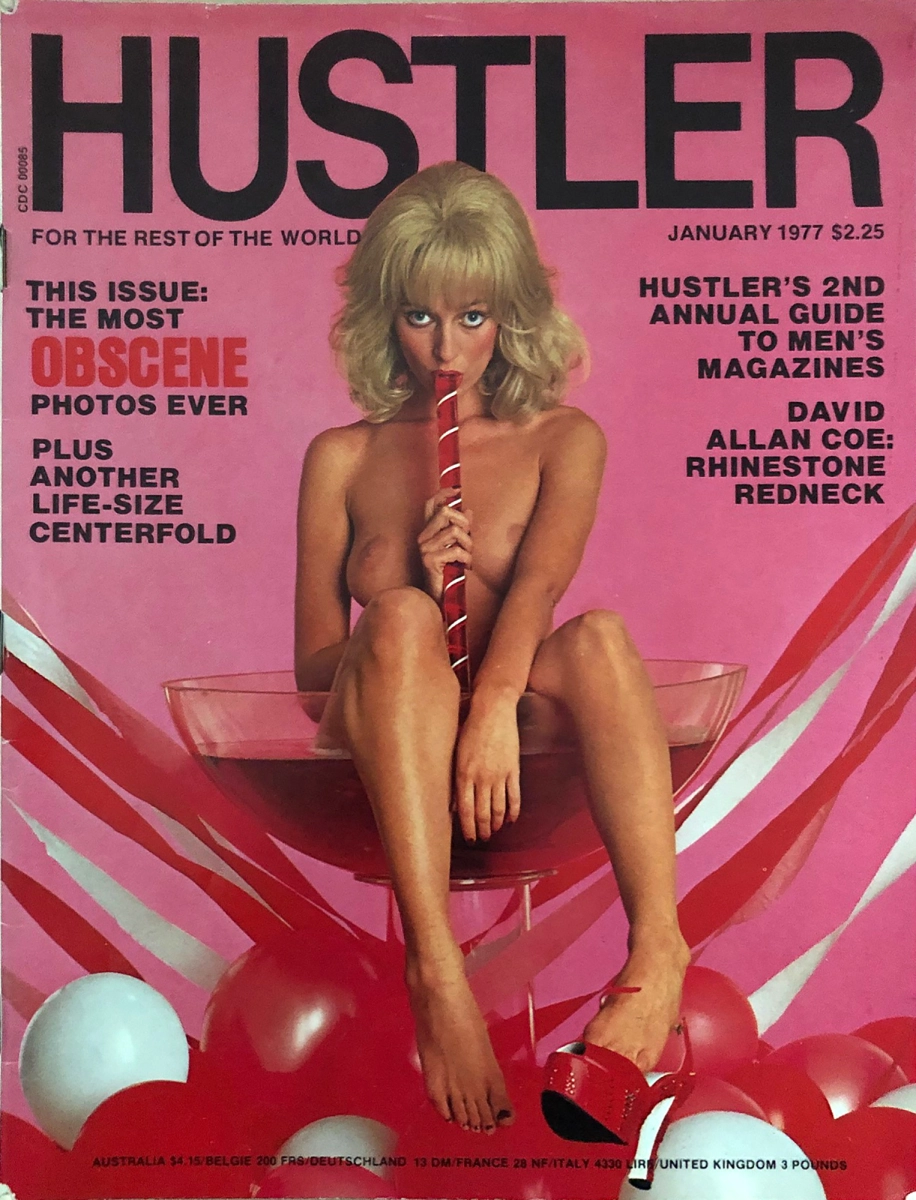 Vintage hustler magazine