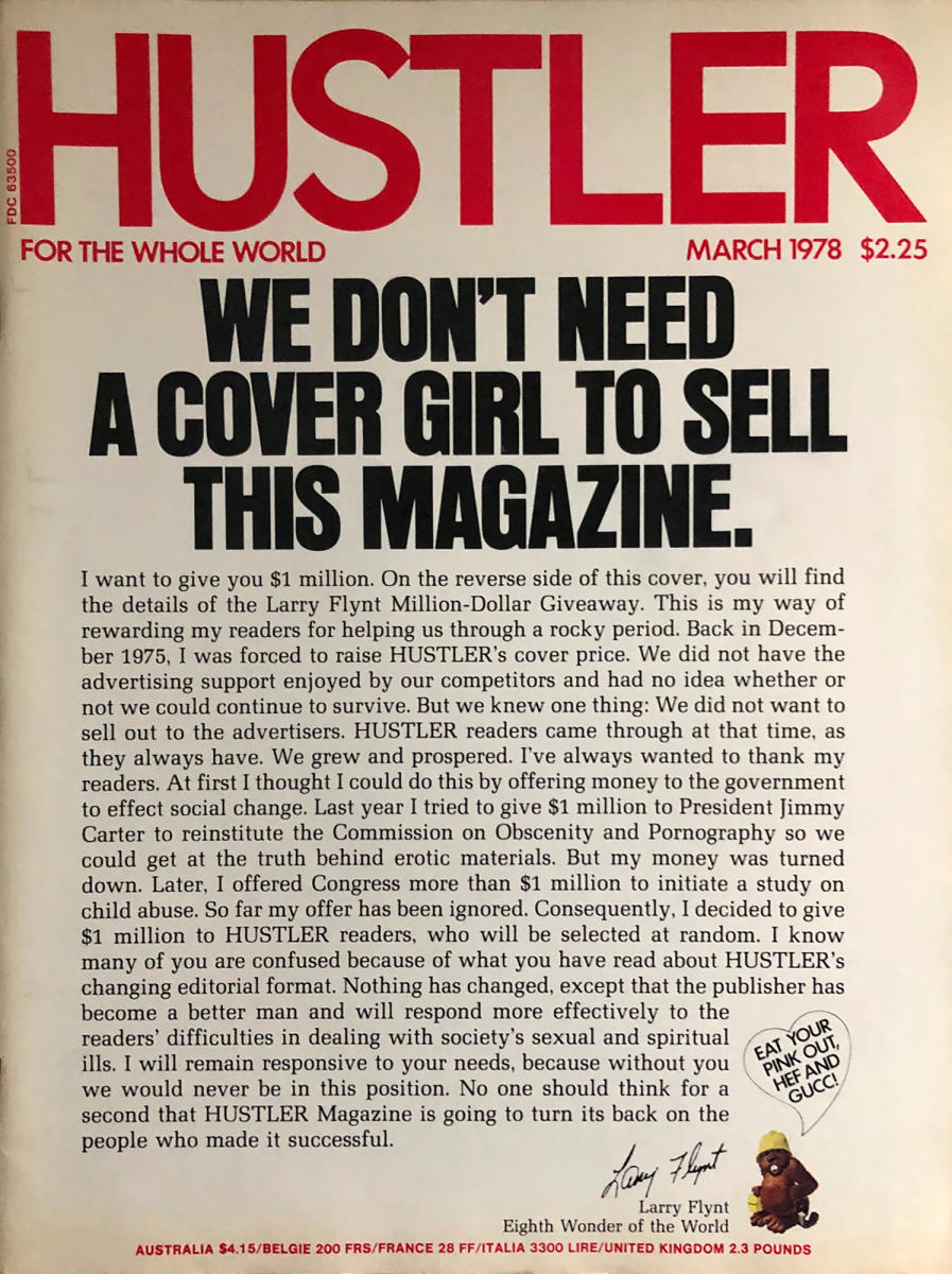 Hustler | March 1978 at Wolfgang's