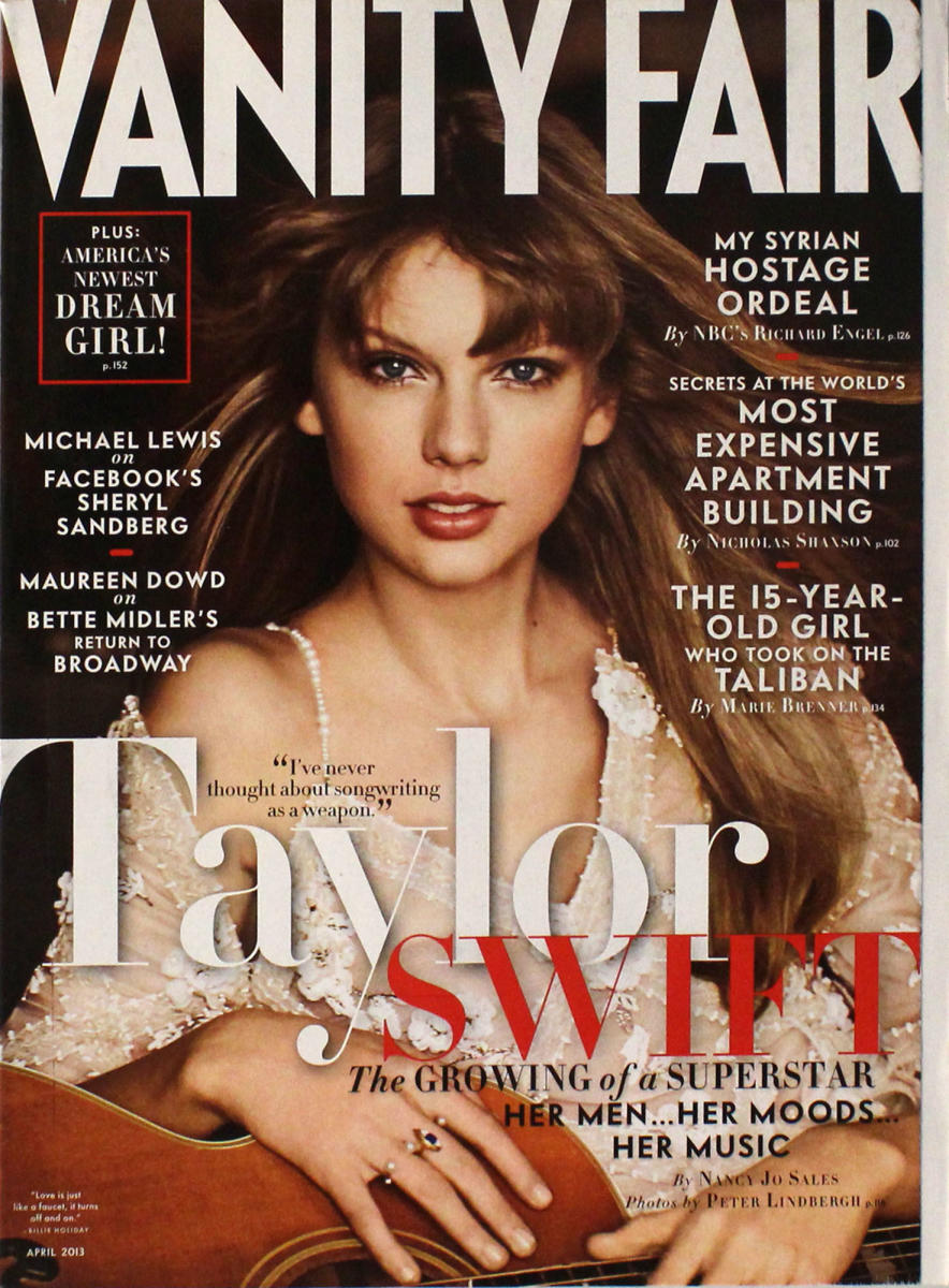 Vanity Fair April 2013 at Wolfgang's