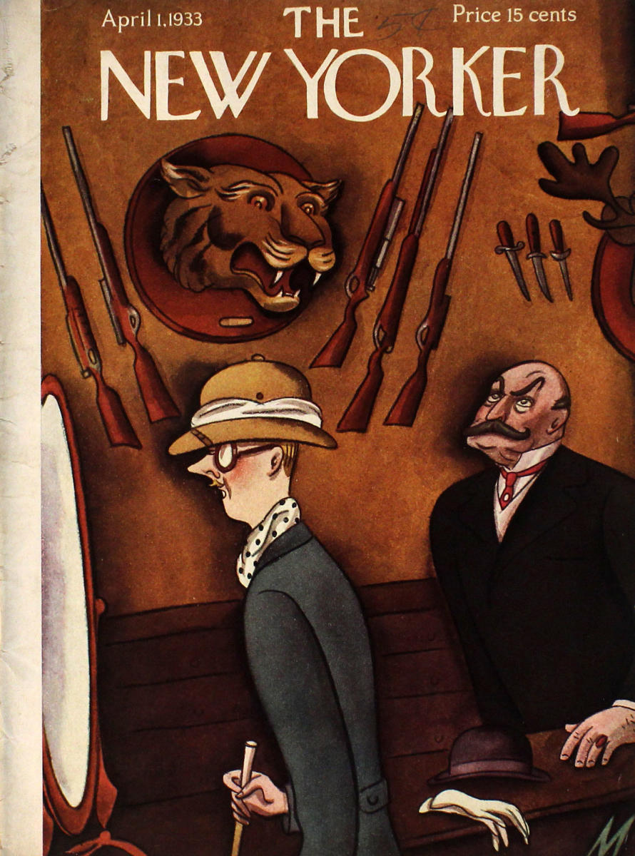 The New Yorker | April 1933 At Wolfgang's