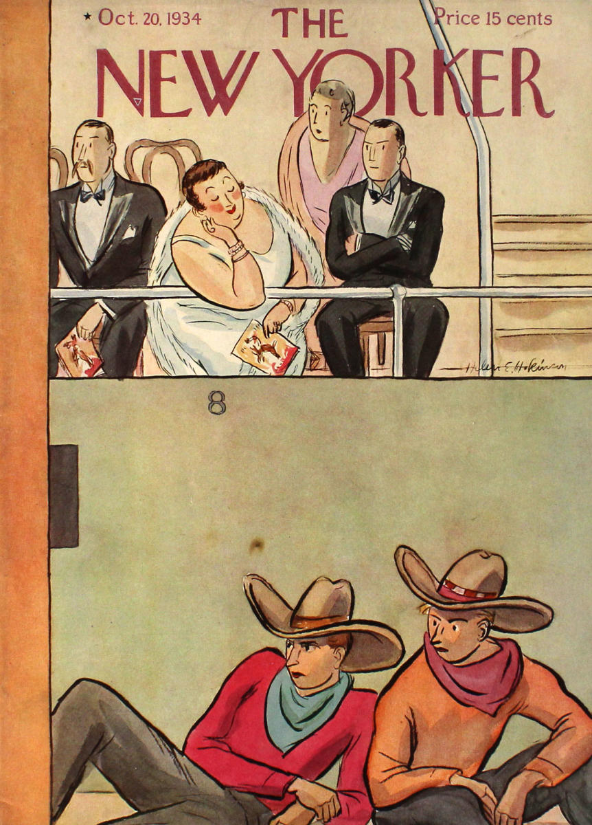 ニューヨーカー様 The New Yorker | October 20, 1934 at Wolfgang's