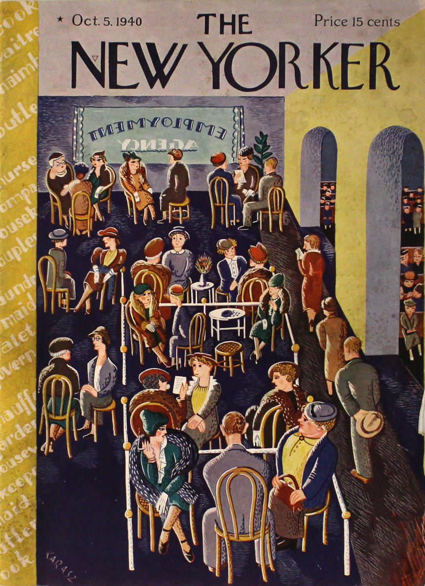 The New Yorker | October 5, 1940 at Wolfgang's