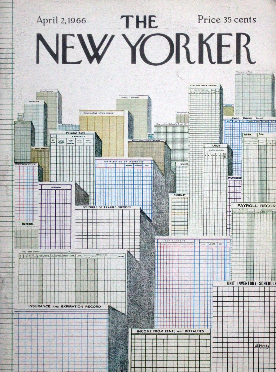 The New Yorker | April 2, 1966 at Wolfgang's