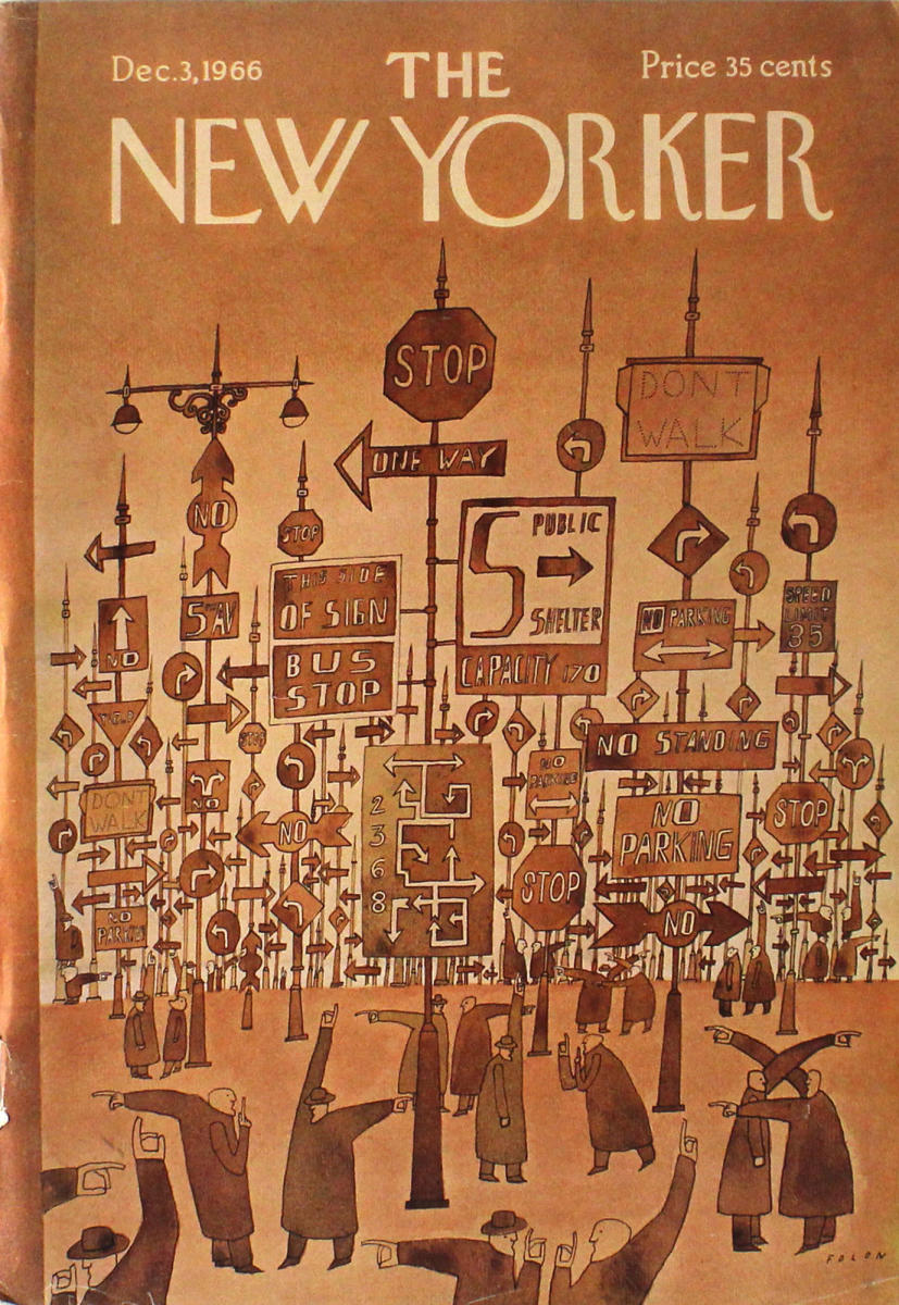 The New Yorker | December 3, 1966 at Wolfgang's