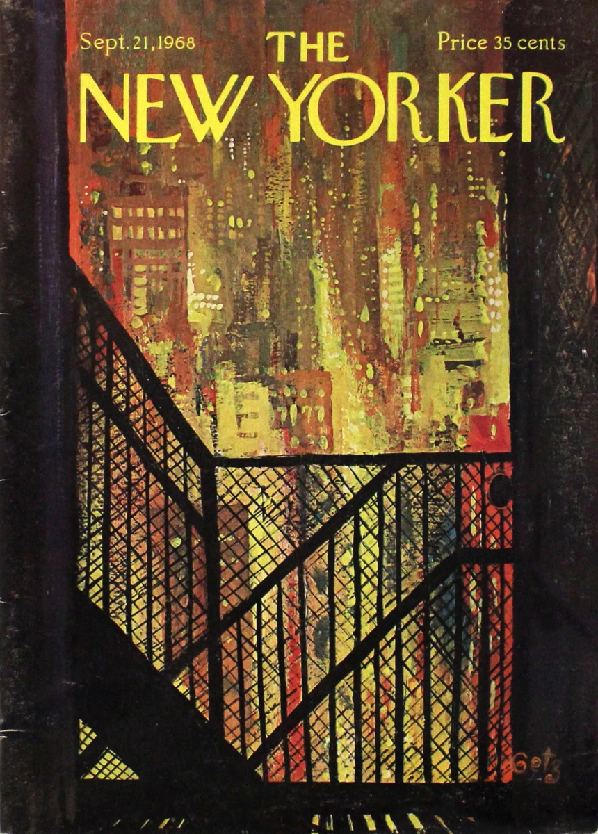 The New Yorker | September 21, 1968 at Wolfgang's