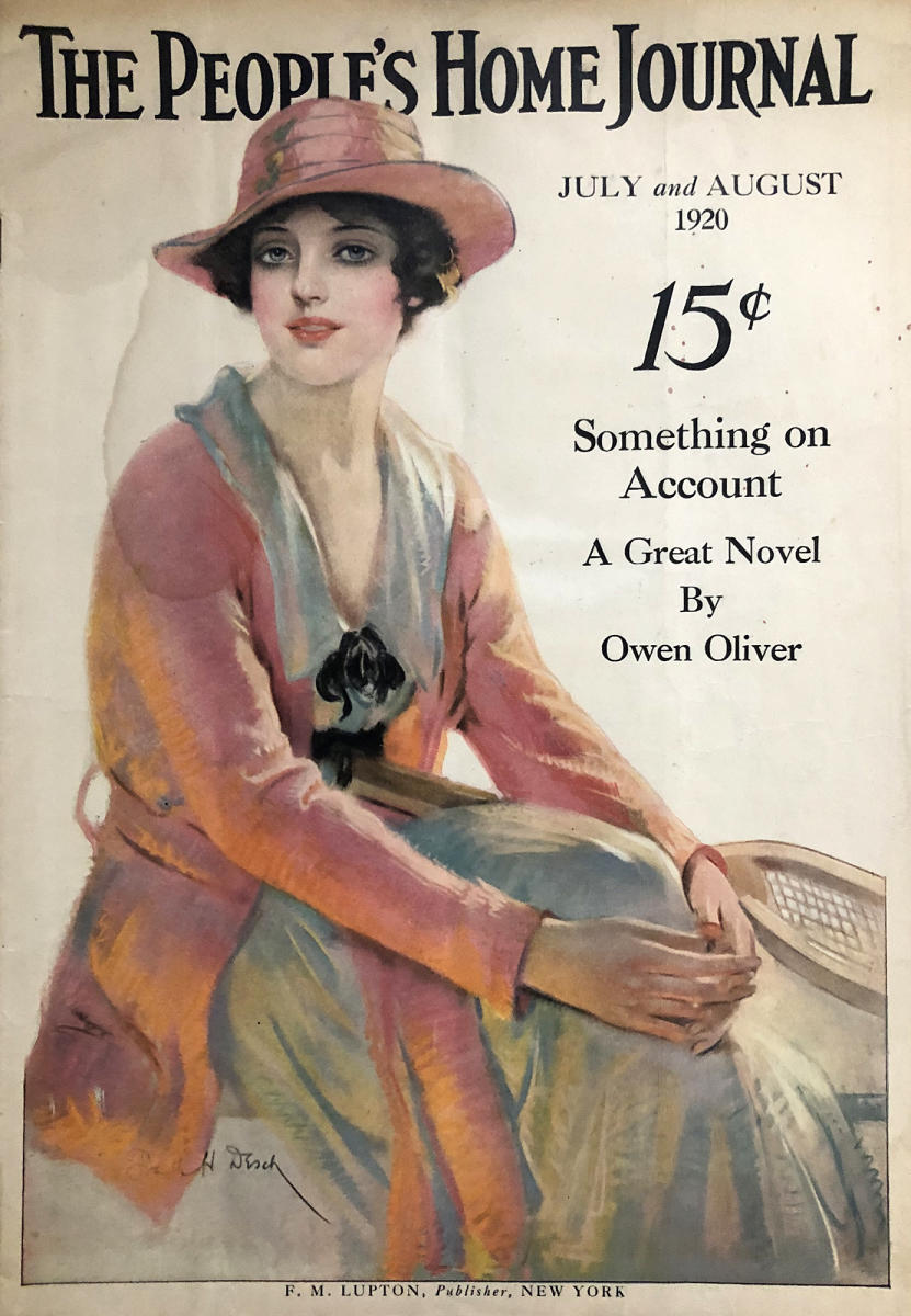 Vintage Peoples Home Journal hotsell Magazine May 1922