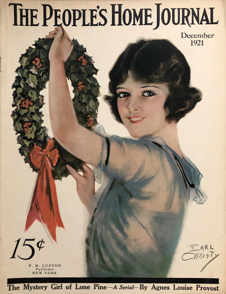 The People's Home Journal | December 1921 at Wolfgang's