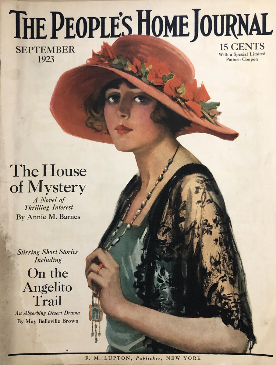 Vintage Peoples Home store Journal Magazine June 1922