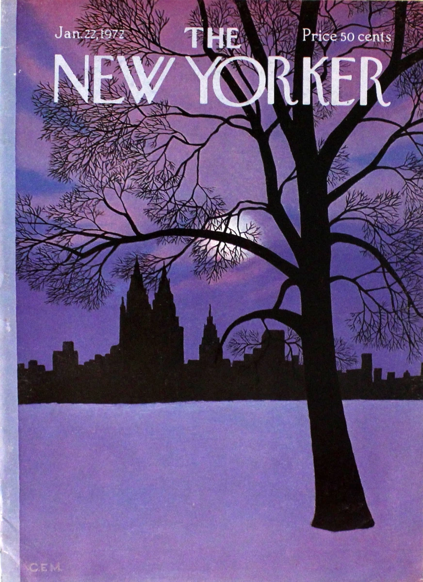 The New Yorker | January 22, 1972 at Wolfgang's