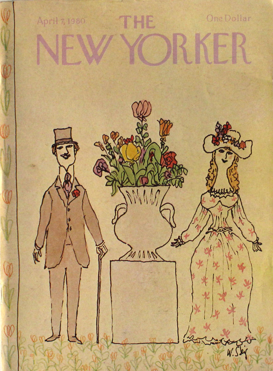 Обложка журнала New Yorker 1980