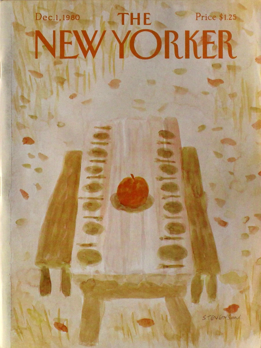 The New Yorker | December 1980 at Wolfgang's