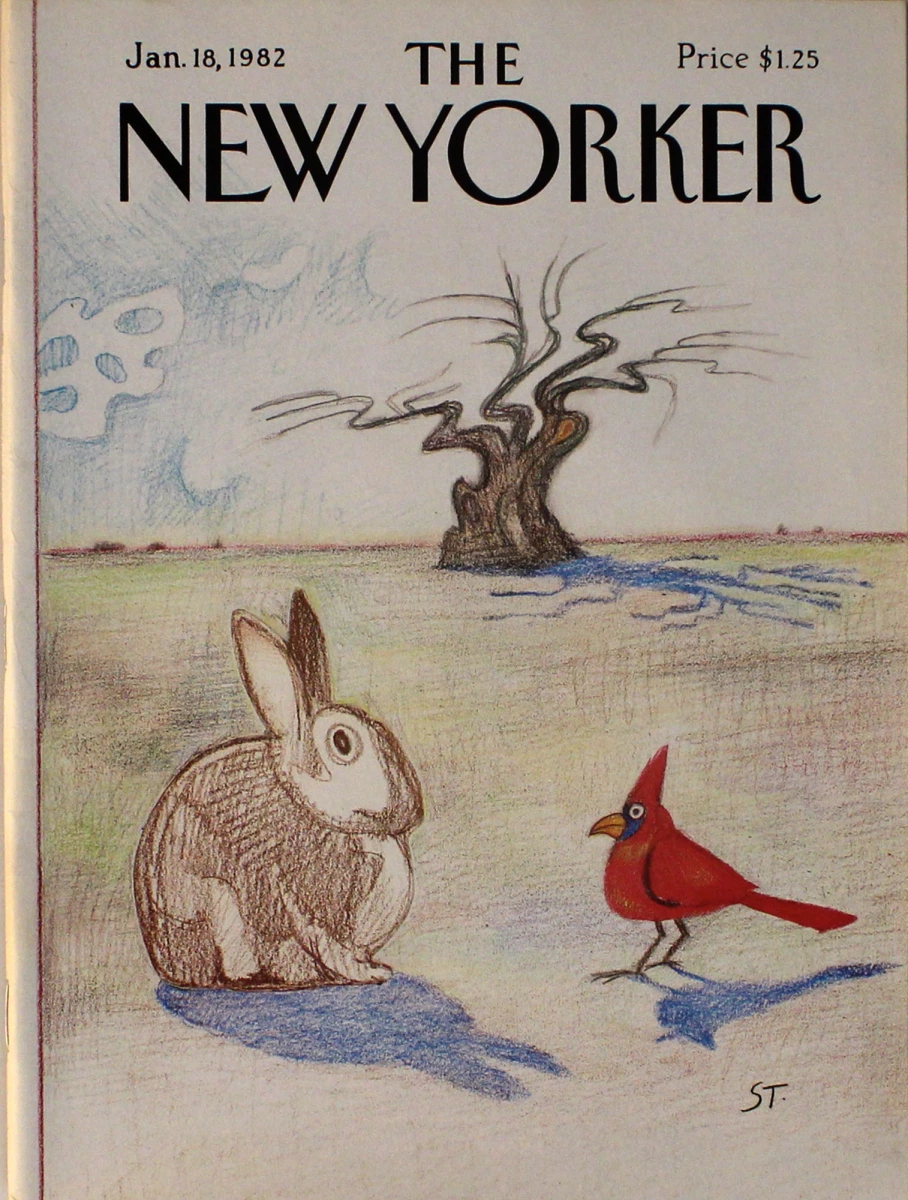 The New Yorker January 18, 1982 at Wolfgang's