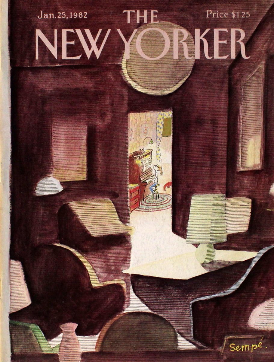 The New Yorker | January 25, 1982 at Wolfgang's