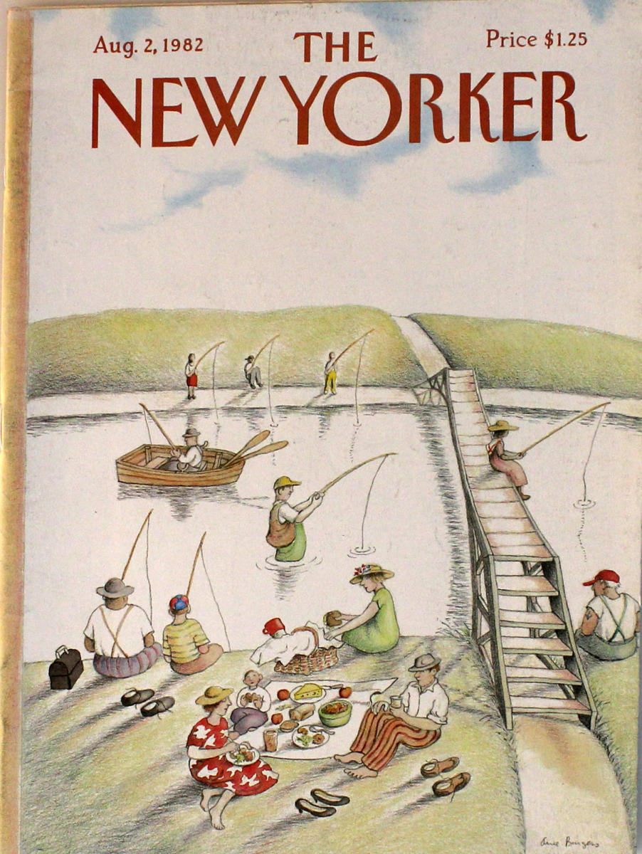 The New Yorker August 9, 1982 at Wolfgang's