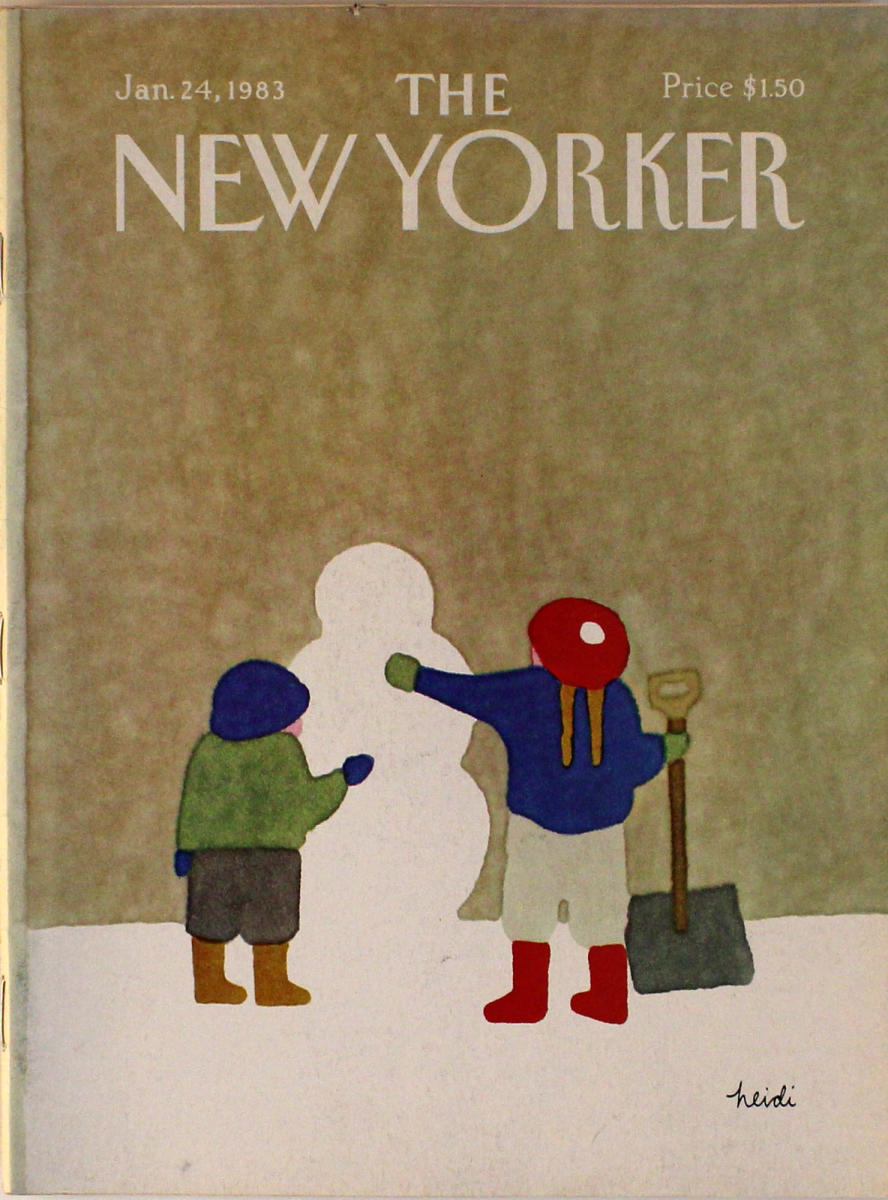 The New Yorker | January 24, 1983 at Wolfgang's